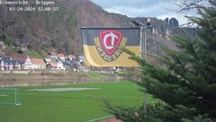 view from Webcam in Bad Schandau Sächsische Schweiz on 2024-03-24