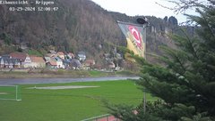 view from Webcam in Bad Schandau Sächsische Schweiz on 2024-03-29