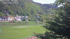 view from Webcam in Bad Schandau Sächsische Schweiz on 2024-04-29