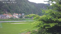 view from Webcam in Bad Schandau Sächsische Schweiz on 2024-05-17