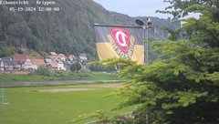 view from Webcam in Bad Schandau Sächsische Schweiz on 2024-05-19