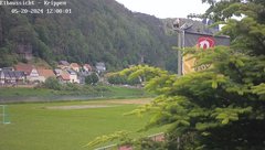 view from Webcam in Bad Schandau Sächsische Schweiz on 2024-05-20