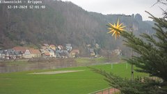 view from Webcam in Bad Schandau Sächsische Schweiz on 2024-12-14