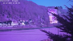 view from Webcam in Bad Schandau Sächsische Schweiz on 2025-02-22