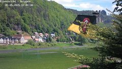 view from Webcam in Bad Schandau Sächsische Schweiz on 2025-05-05
