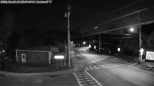 time-lapse frame, Downtown Inlet, NY webcam