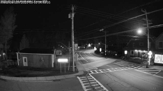 time-lapse frame, Downtown Inlet, NY webcam