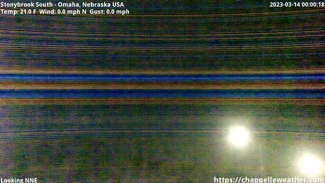 time-lapse frame, Stoneybrook South webcam