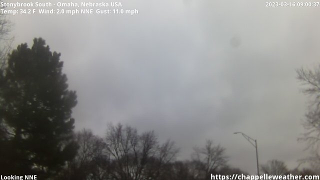 time-lapse frame, Stoneybrook South webcam