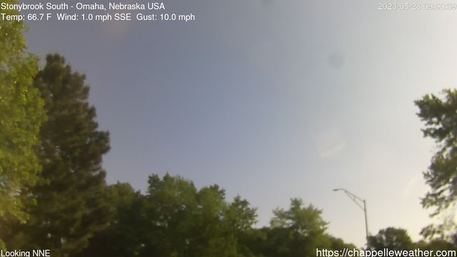 time-lapse frame, Stoneybrook South webcam