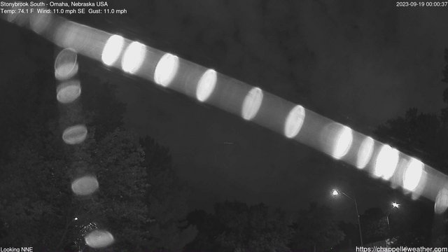 time-lapse frame, Stoneybrook South webcam