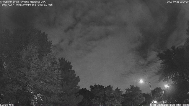 time-lapse frame, Stoneybrook South webcam