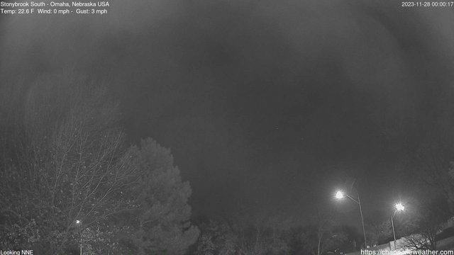 time-lapse frame, Stoneybrook South webcam