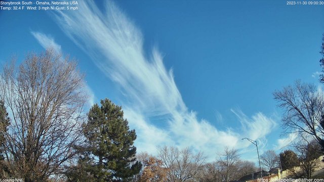 time-lapse frame, Stoneybrook South webcam