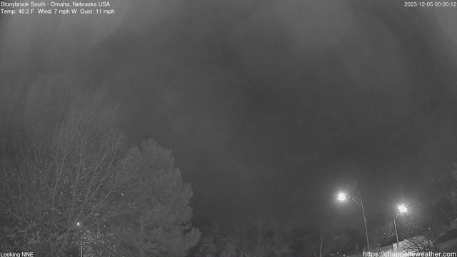 time-lapse frame, Stoneybrook South webcam