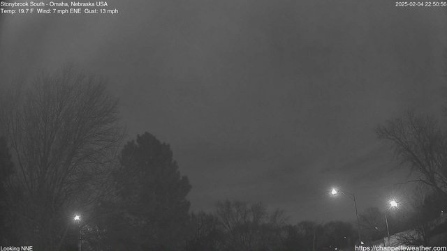 time-lapse frame, Stoneybrook South webcam