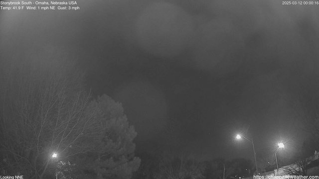 time-lapse frame, Stoneybrook South webcam