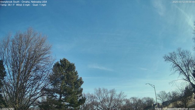time-lapse frame, Stoneybrook South webcam
