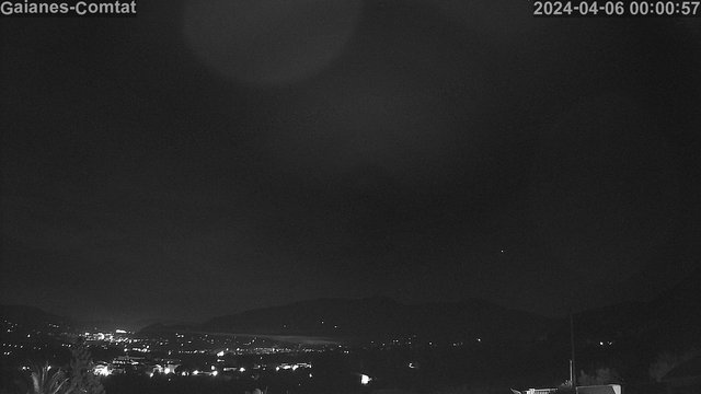 time-lapse frame, Gaianes - El Comtat webcam