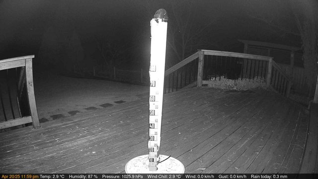 time-lapse frame, Deck-Dock Cam webcam