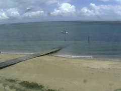 view from Cowes Yacht Club - North on 2025-02-14