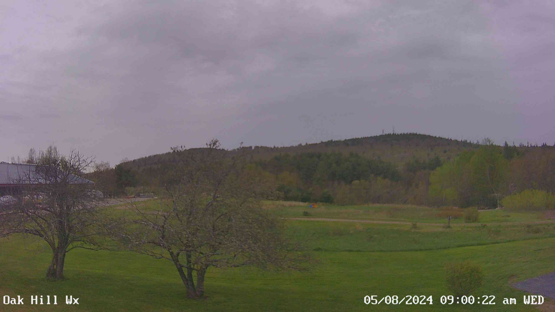 time-lapse frame, Oak Hill Wx webcam