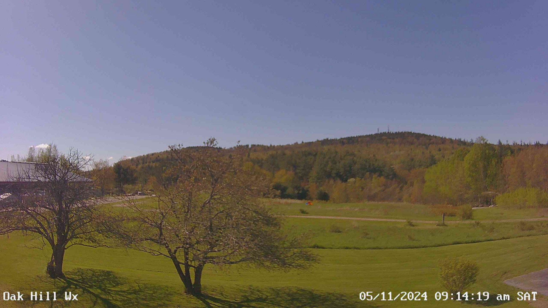 time-lapse frame, Oak Hill Wx webcam