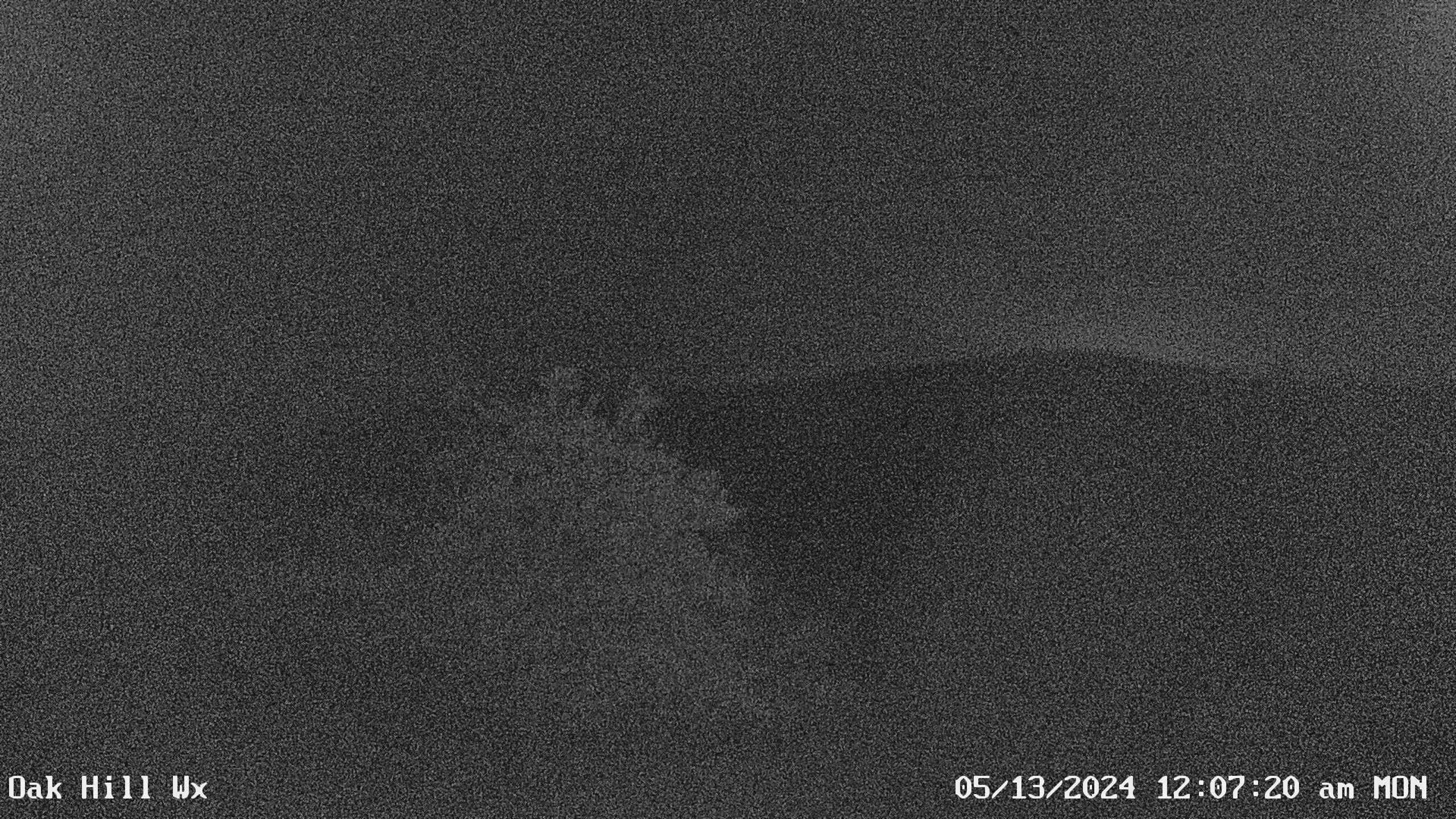 time-lapse frame, Oak Hill Wx webcam