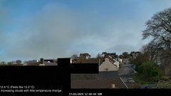 view from Wembury, Devon. Knighton Hill Cam on 2024-03-17