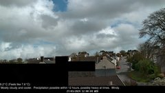 view from Wembury, Devon. Knighton Hill Cam on 2024-03-27