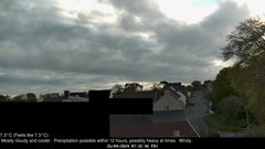 view from Wembury, Devon. Knighton Hill Cam on 2024-04-26