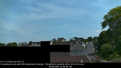 view from Wembury, Devon. Knighton Hill Cam on 2024-05-10