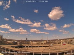 view from University Place Apartments - West Weather on 2024-03-17