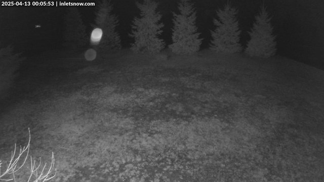 time-lapse frame, InletSnow.com webcam