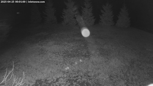 time-lapse frame, InletSnow.com webcam