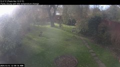 view from Wembury, Devon. Garden Cam on 2024-11-11