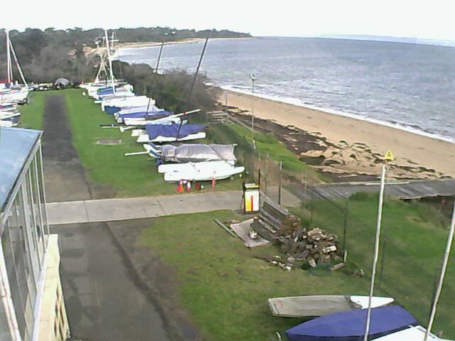 time-lapse frame, Cowes Yacht Club - West webcam