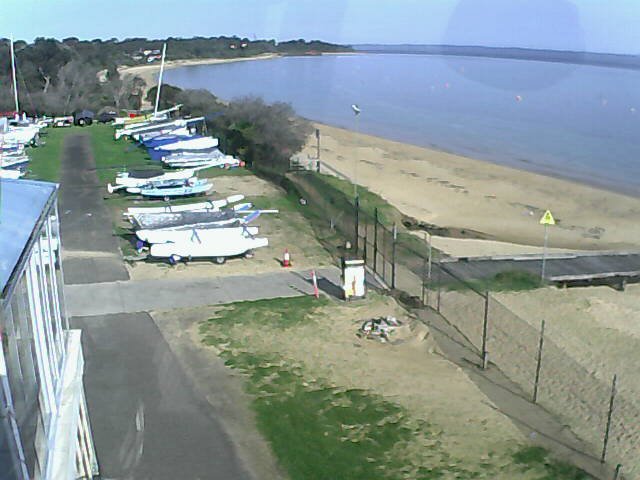 time-lapse frame, Cowes Yacht Club - West webcam