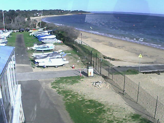 time-lapse frame, Cowes Yacht Club - West webcam