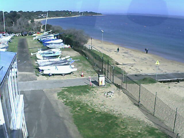 time-lapse frame, Cowes Yacht Club - West webcam