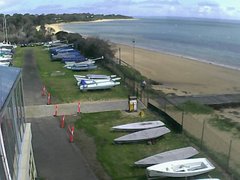 view from Cowes Yacht Club - West on 2024-10-20