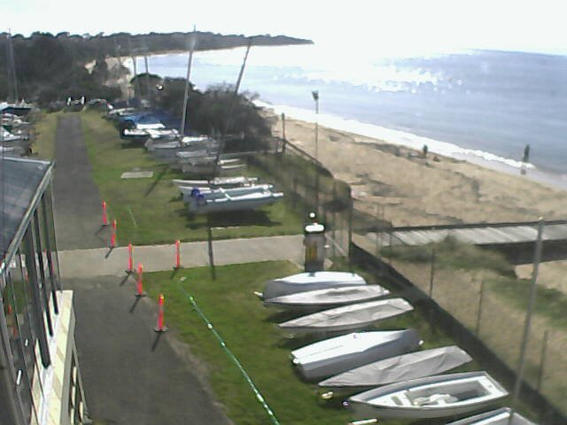 time-lapse frame, Cowes Yacht Club - West webcam