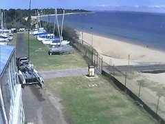 view from Cowes Yacht Club - West on 2025-02-11