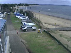 view from Cowes Yacht Club - West on 2025-02-18