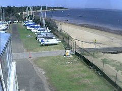 view from Cowes Yacht Club - West on 2025-02-21