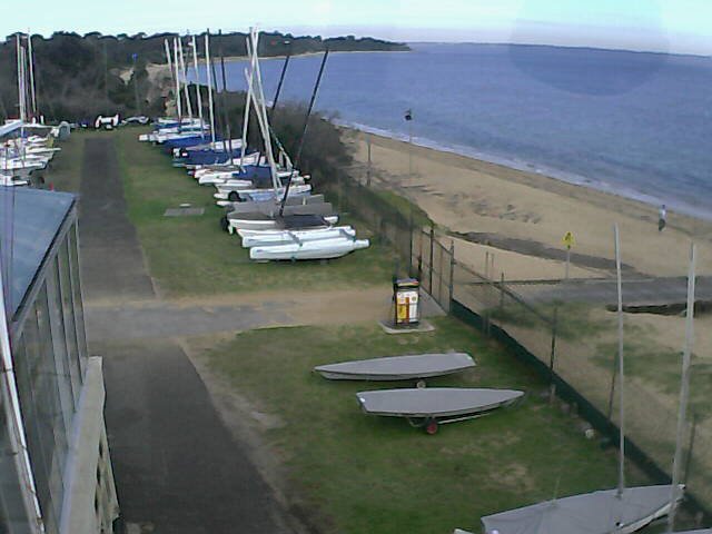 time-lapse frame, Cowes Yacht Club - West webcam