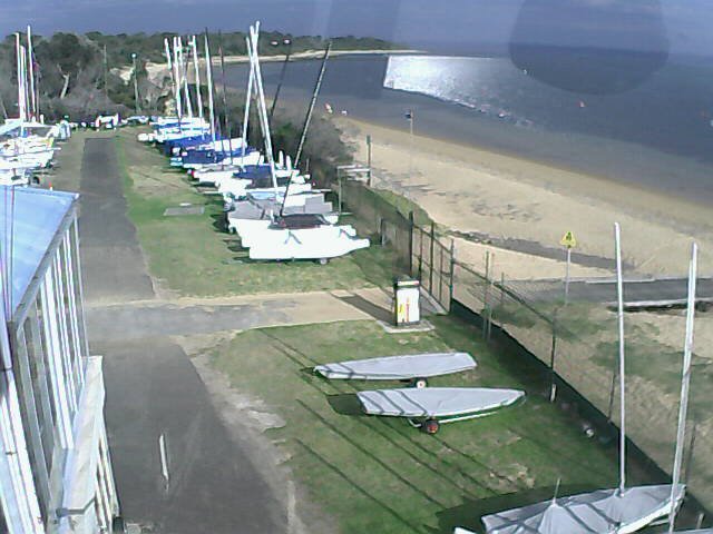 time-lapse frame, Cowes Yacht Club - West webcam