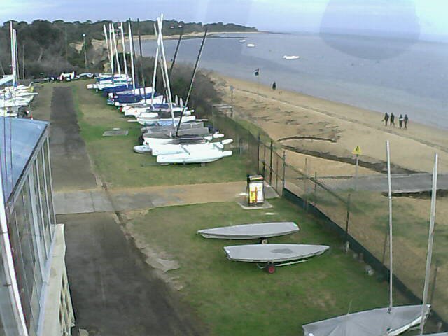 time-lapse frame, Cowes Yacht Club - West webcam