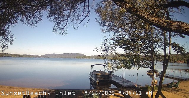 time-lapse frame, Sunset Beach webcam