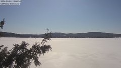 view from 4th Lake, Inlet, NY on 2024-03-01